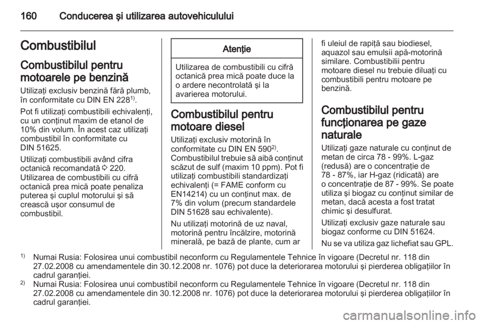 OPEL ZAFIRA 2011.5  Manual de utilizare (in Romanian) 