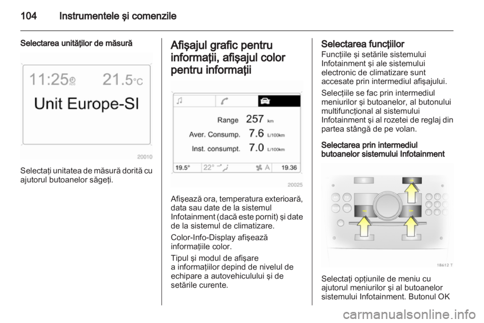 OPEL ZAFIRA 2012  Manual de utilizare (in Romanian) 