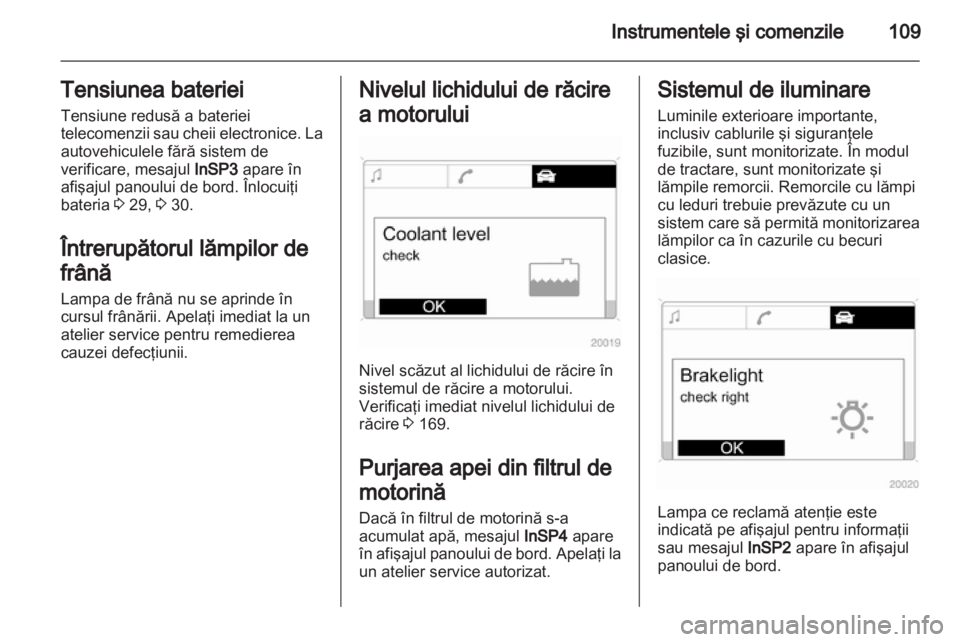 OPEL ZAFIRA 2012  Manual de utilizare (in Romanian) 