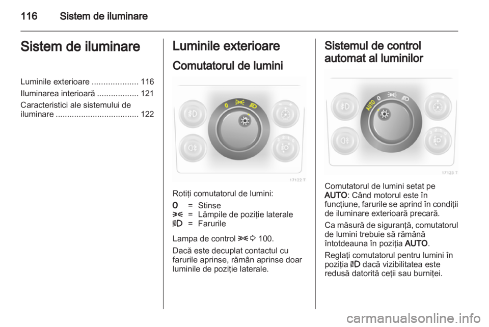 OPEL ZAFIRA 2012  Manual de utilizare (in Romanian) 