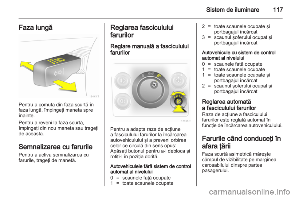 OPEL ZAFIRA 2012  Manual de utilizare (in Romanian) 