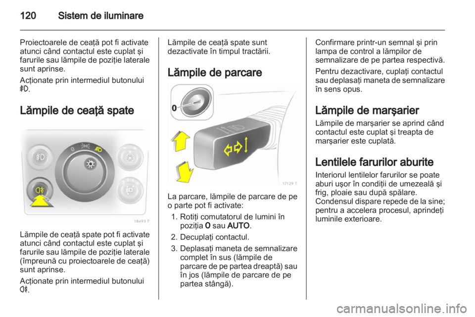 OPEL ZAFIRA 2012  Manual de utilizare (in Romanian) 
