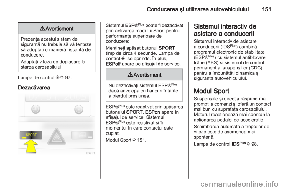 OPEL ZAFIRA 2012  Manual de utilizare (in Romanian) 