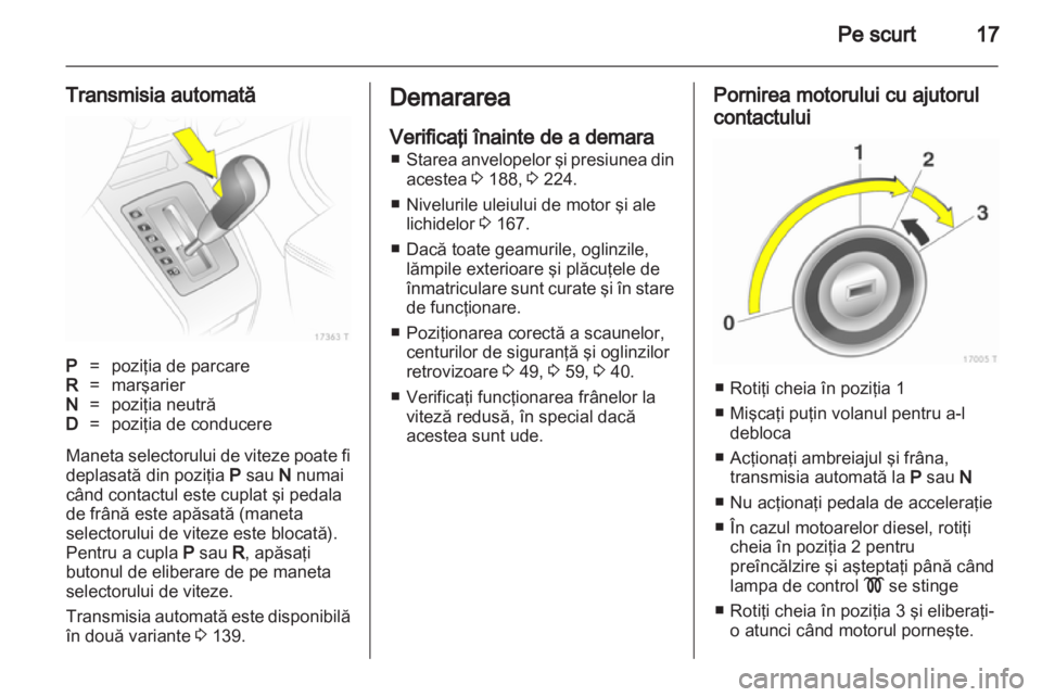 OPEL ZAFIRA 2012  Manual de utilizare (in Romanian) 