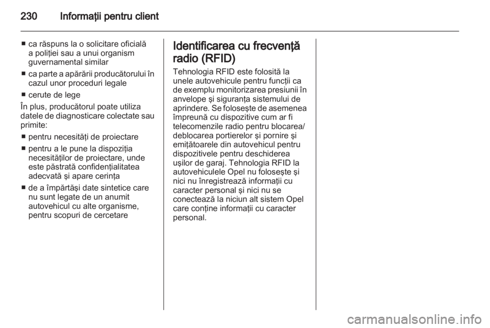 OPEL ZAFIRA 2012  Manual de utilizare (in Romanian) 