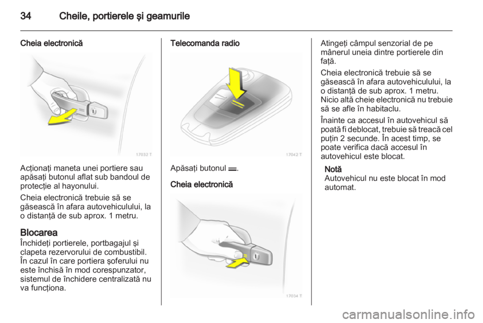 OPEL ZAFIRA 2012  Manual de utilizare (in Romanian) 