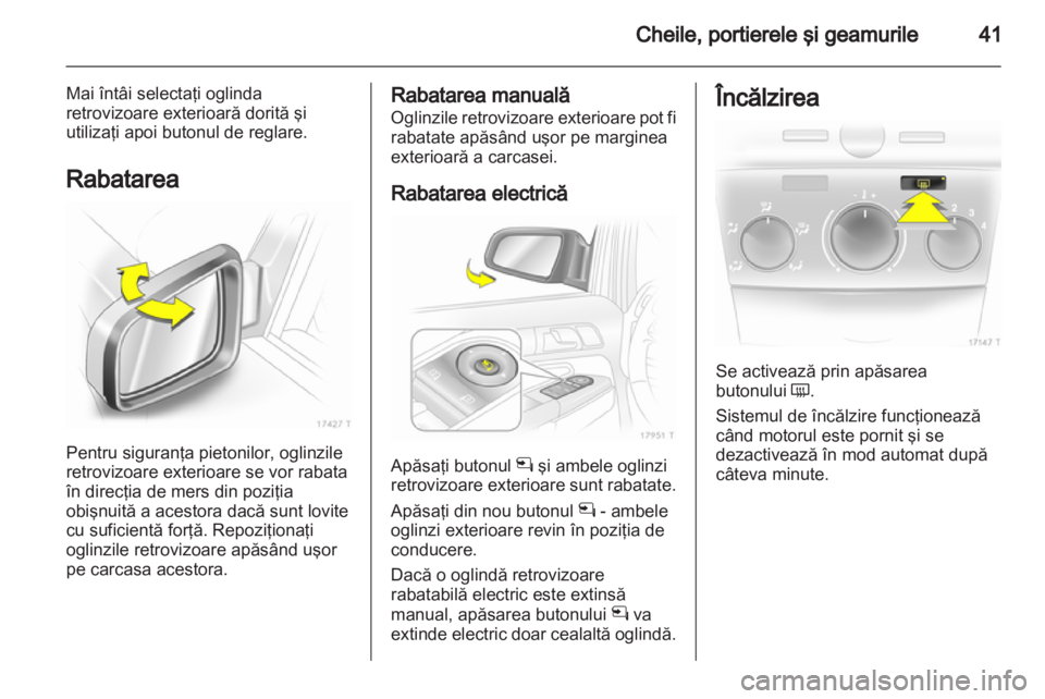 OPEL ZAFIRA 2012  Manual de utilizare (in Romanian) 