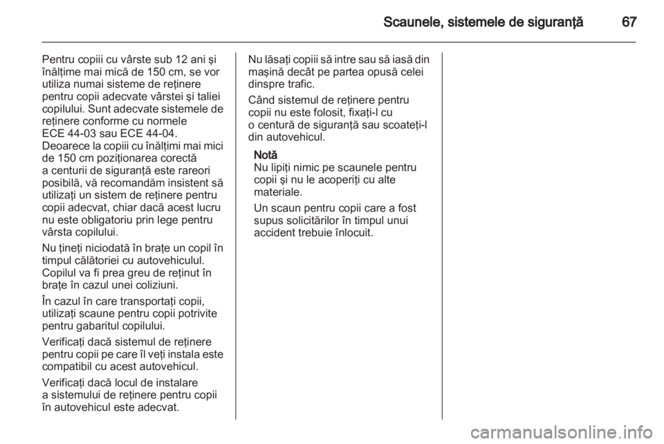 OPEL ZAFIRA 2012  Manual de utilizare (in Romanian) 