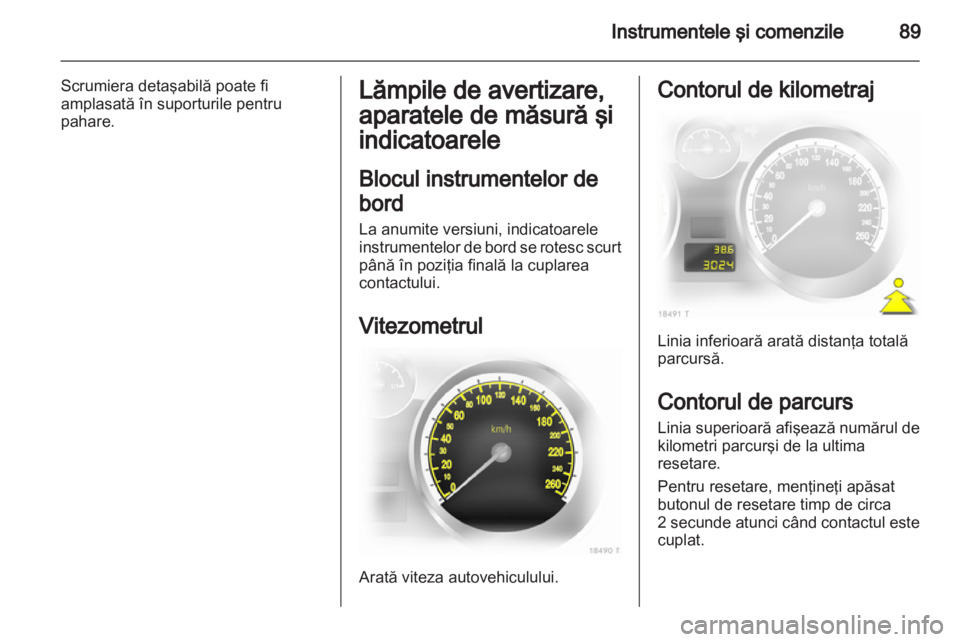 OPEL ZAFIRA 2012  Manual de utilizare (in Romanian) 