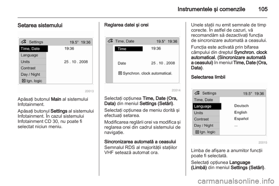 OPEL ZAFIRA 2013  Manual de utilizare (in Romanian) 