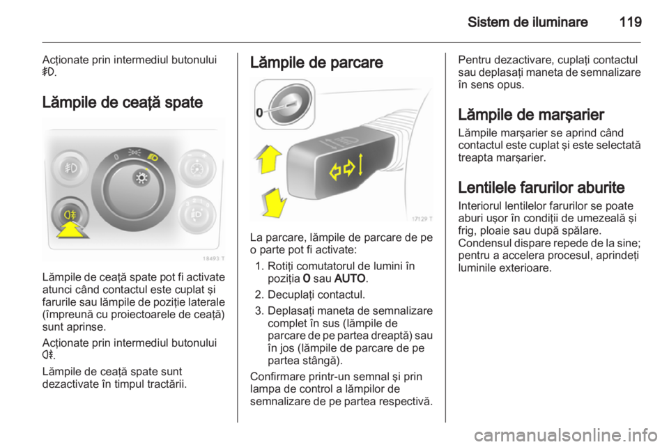 OPEL ZAFIRA 2013  Manual de utilizare (in Romanian) 