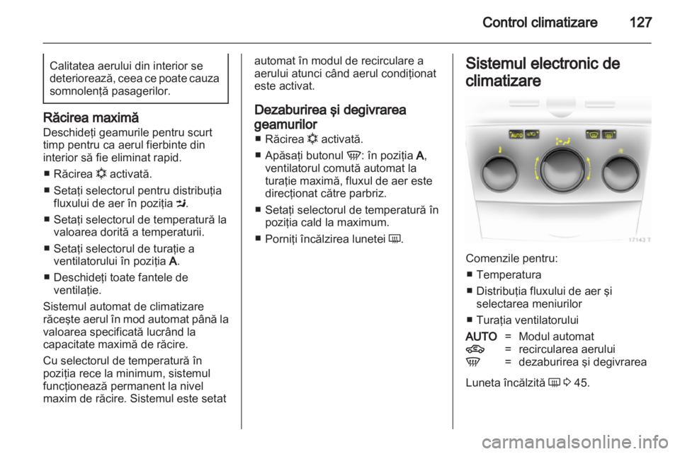 OPEL ZAFIRA 2013  Manual de utilizare (in Romanian) 