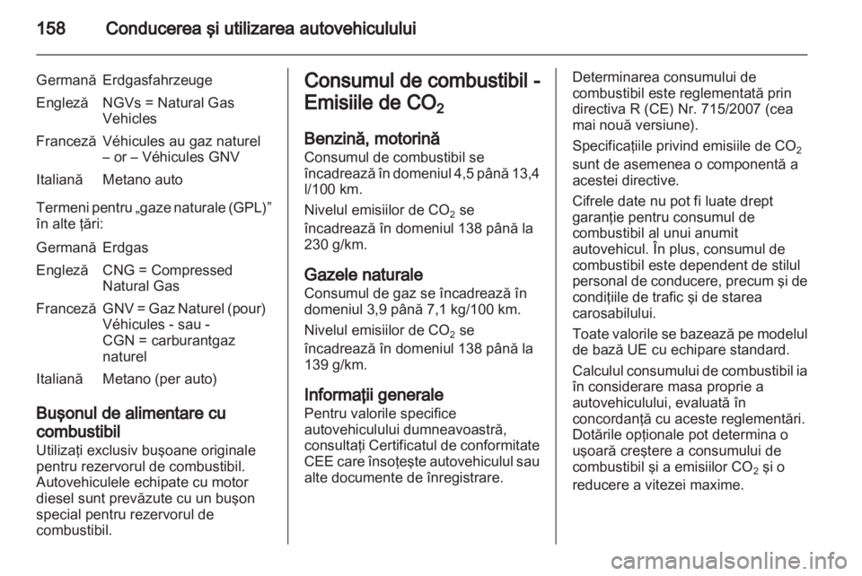 OPEL ZAFIRA 2013  Manual de utilizare (in Romanian) 