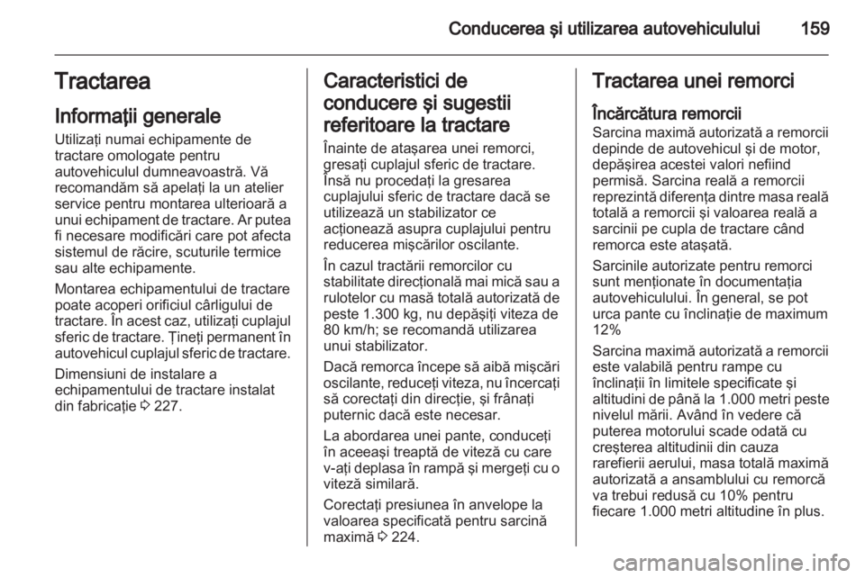OPEL ZAFIRA 2013  Manual de utilizare (in Romanian) 