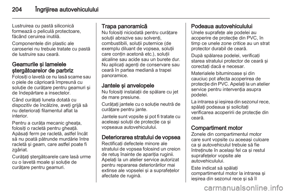 OPEL ZAFIRA 2013  Manual de utilizare (in Romanian) 