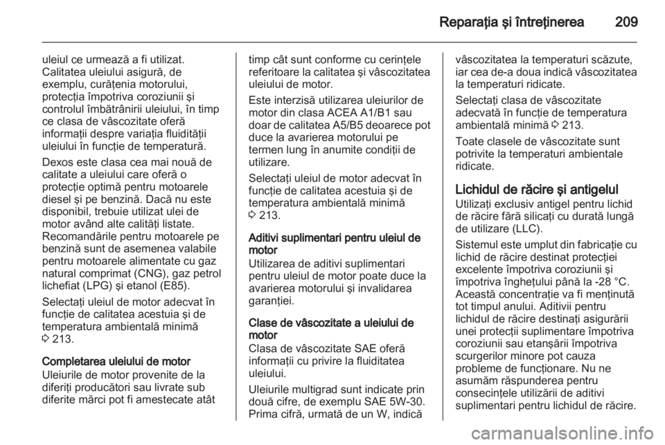 OPEL ZAFIRA 2013  Manual de utilizare (in Romanian) 