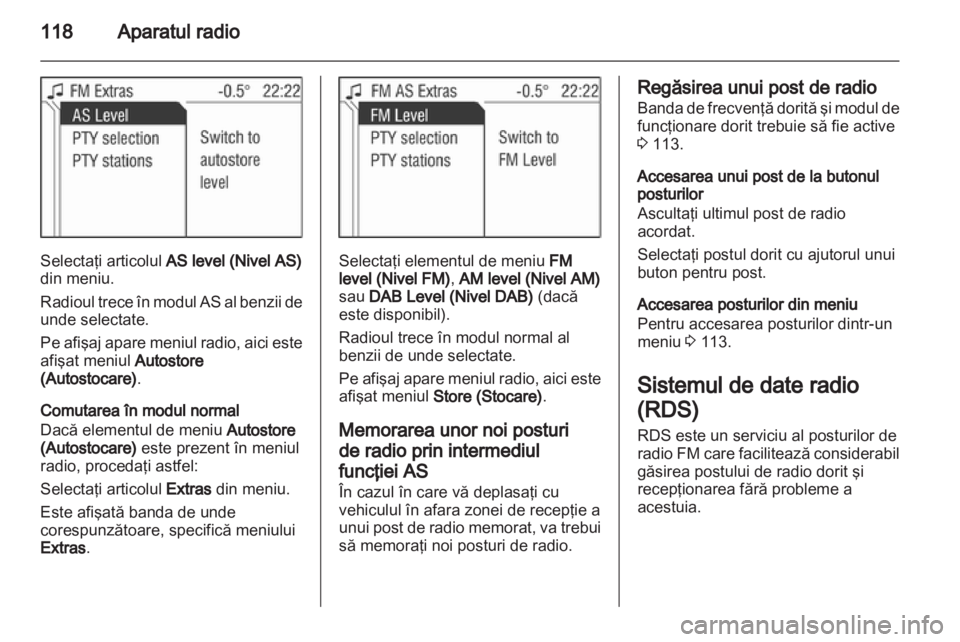 OPEL ZAFIRA B 2014  Manual pentru sistemul Infotainment (in Romanian) 