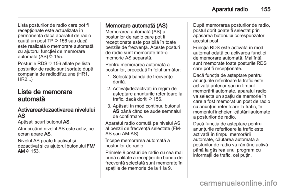 OPEL ZAFIRA B 2014  Manual pentru sistemul Infotainment (in Romanian) 