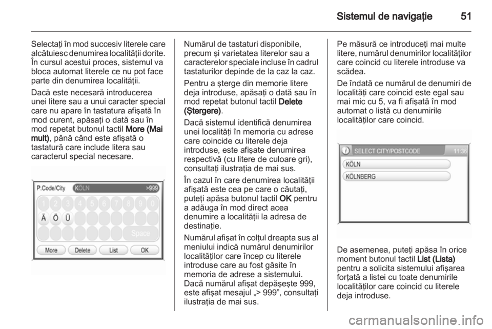 OPEL ZAFIRA B 2014  Manual pentru sistemul Infotainment (in Romanian) 