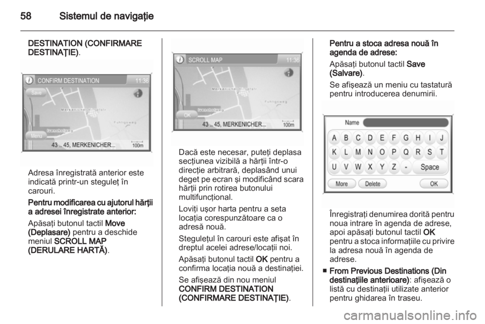 OPEL ZAFIRA B 2014  Manual pentru sistemul Infotainment (in Romanian) 