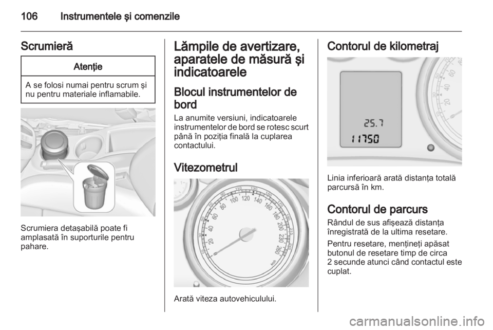 OPEL ZAFIRA TOURER 2012  Manual de utilizare (in Romanian) 