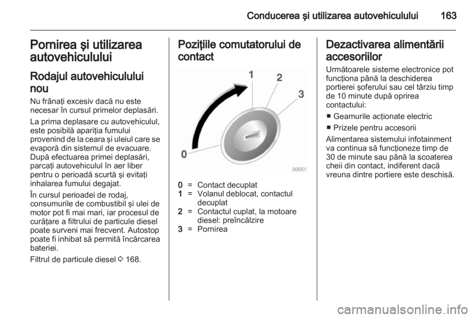 OPEL ZAFIRA TOURER 2012  Manual de utilizare (in Romanian) 