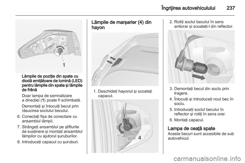OPEL ZAFIRA TOURER 2012  Manual de utilizare (in Romanian) 