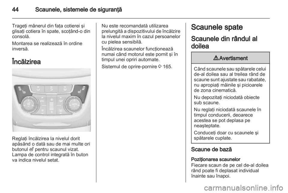 OPEL ZAFIRA TOURER 2012  Manual de utilizare (in Romanian) 