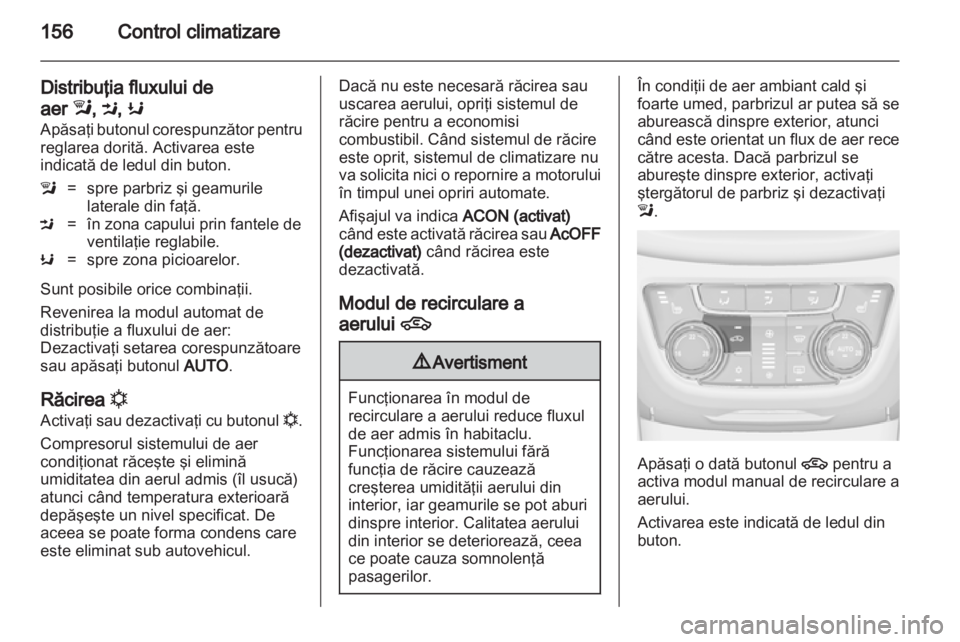 OPEL ZAFIRA TOURER 2012.5  Manual de utilizare (in Romanian) 