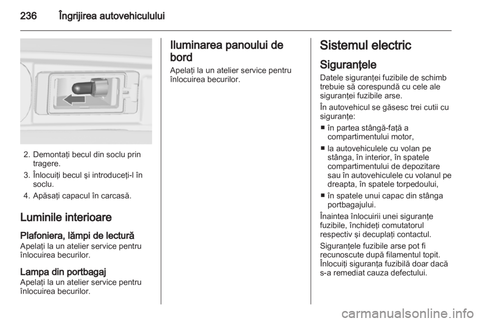 OPEL ZAFIRA TOURER 2012.5  Manual de utilizare (in Romanian) 
