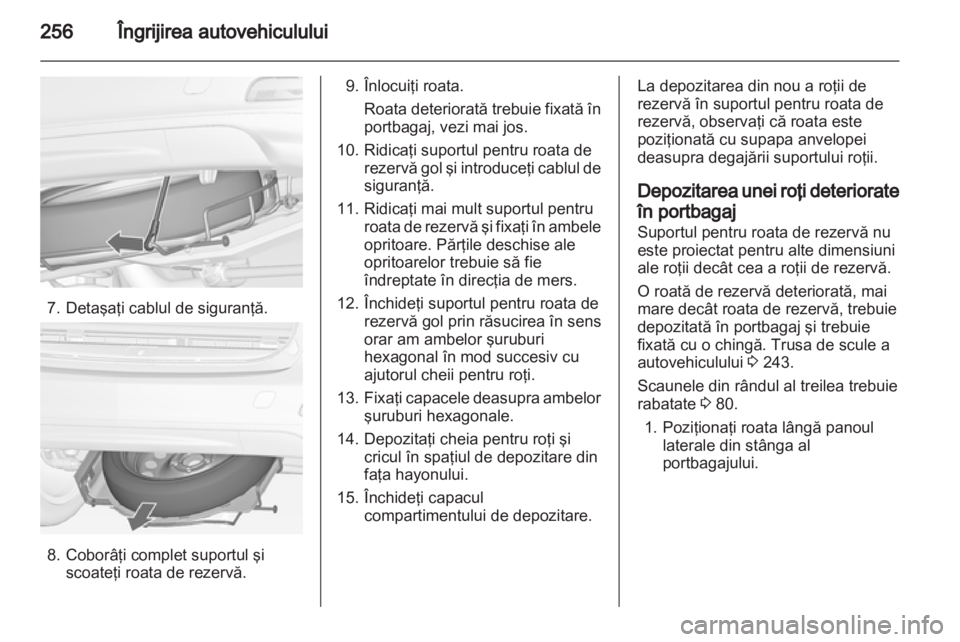 OPEL ZAFIRA TOURER 2012.5  Manual de utilizare (in Romanian) 