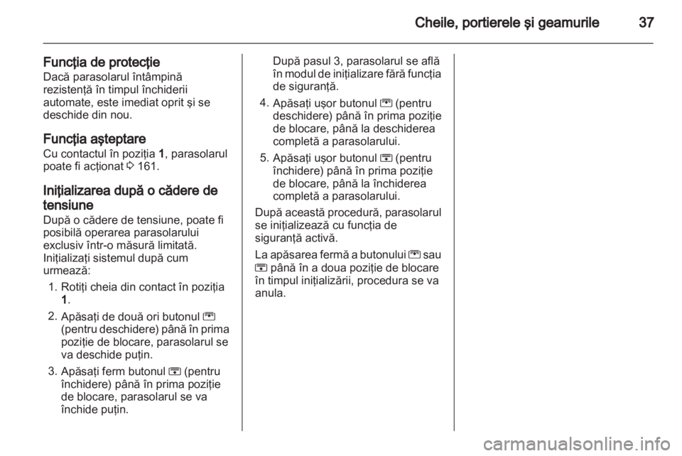 OPEL ZAFIRA TOURER 2012.5  Manual de utilizare (in Romanian) 