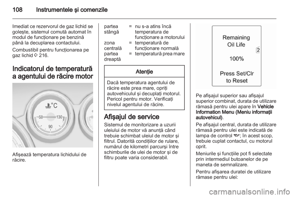 OPEL ZAFIRA TOURER 2013  Manual de utilizare (in Romanian) 