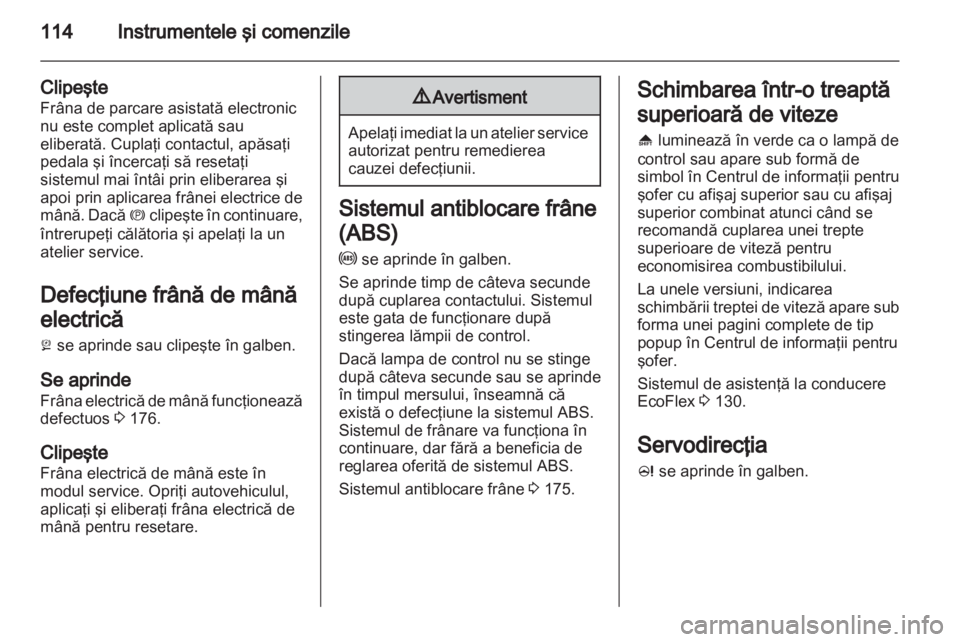 OPEL ZAFIRA TOURER 2013  Manual de utilizare (in Romanian) 