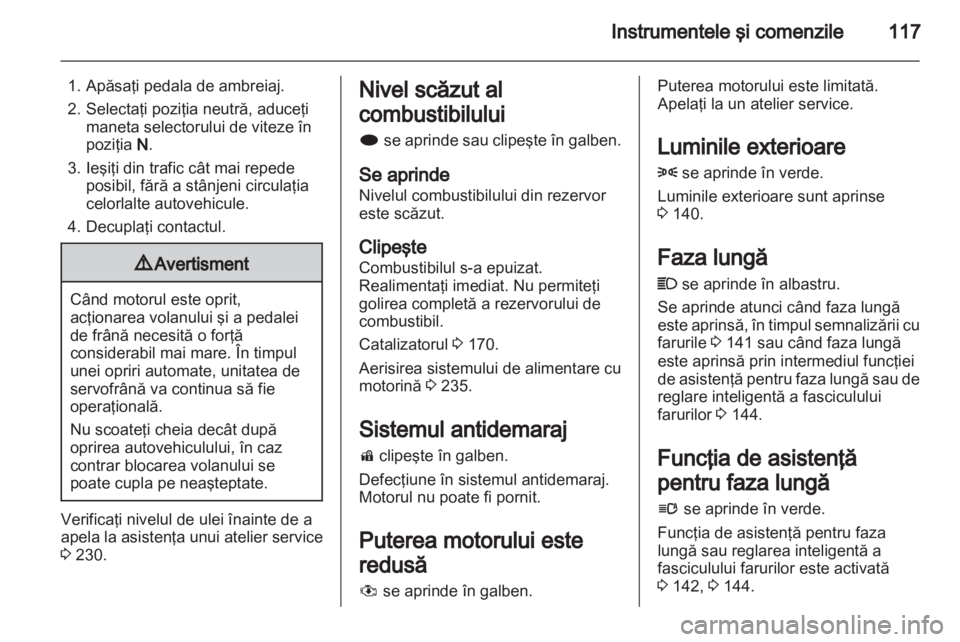 OPEL ZAFIRA TOURER 2013  Manual de utilizare (in Romanian) 