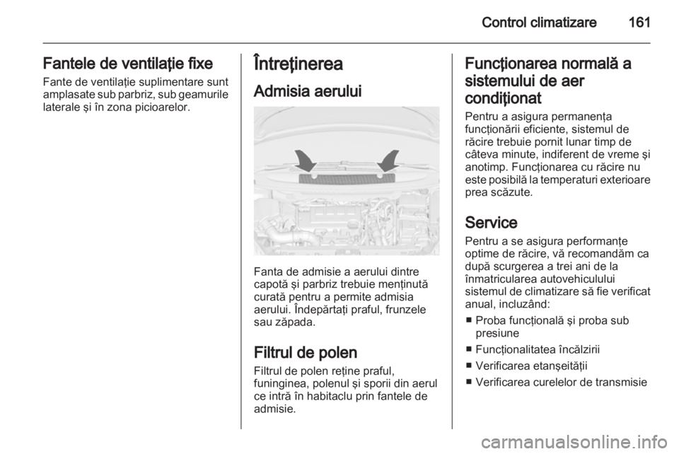 OPEL ZAFIRA TOURER 2013  Manual de utilizare (in Romanian) 