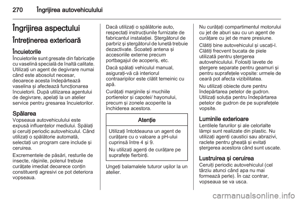OPEL ZAFIRA TOURER 2013  Manual de utilizare (in Romanian) 