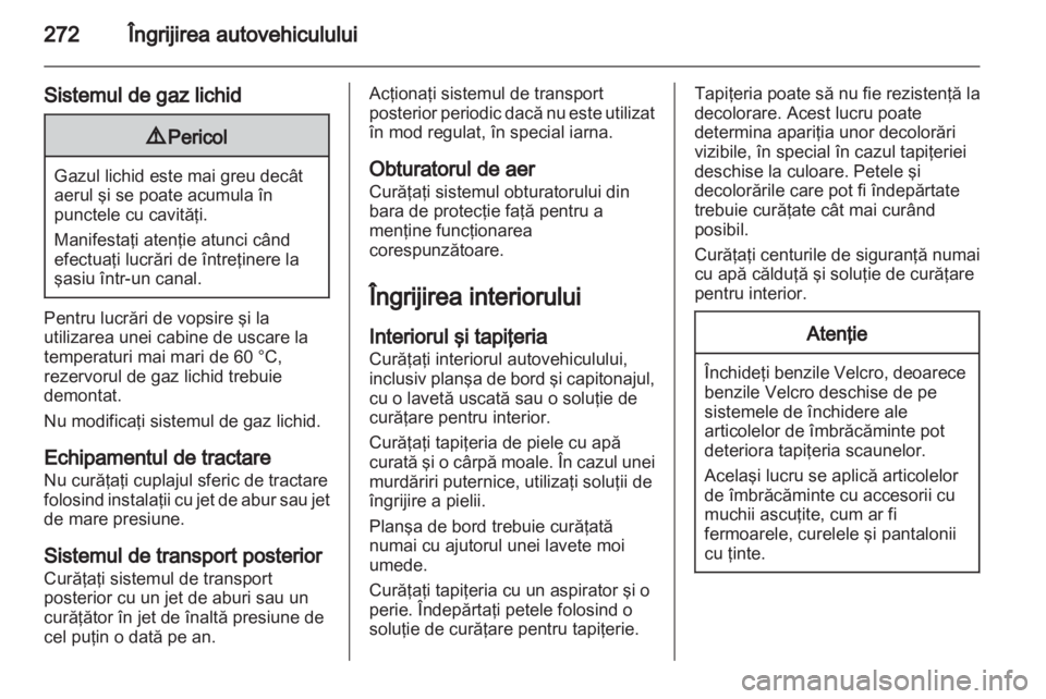 OPEL ZAFIRA TOURER 2013  Manual de utilizare (in Romanian) 