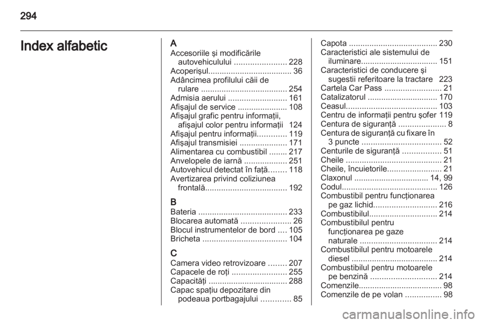 OPEL ZAFIRA TOURER 2013  Manual de utilizare (in Romanian) 