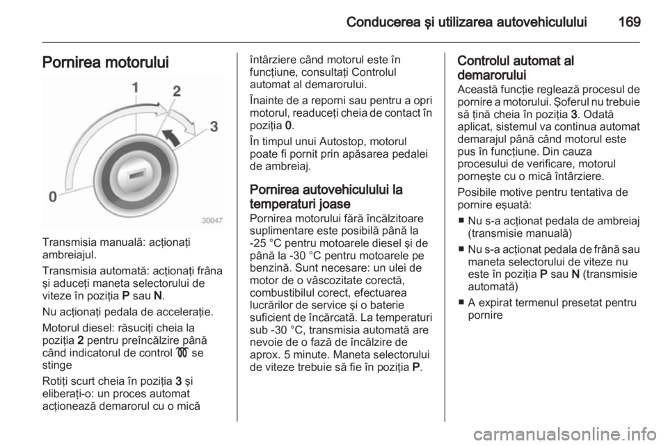 OPEL ZAFIRA TOURER 2013.5  Manual de utilizare (in Romanian) 