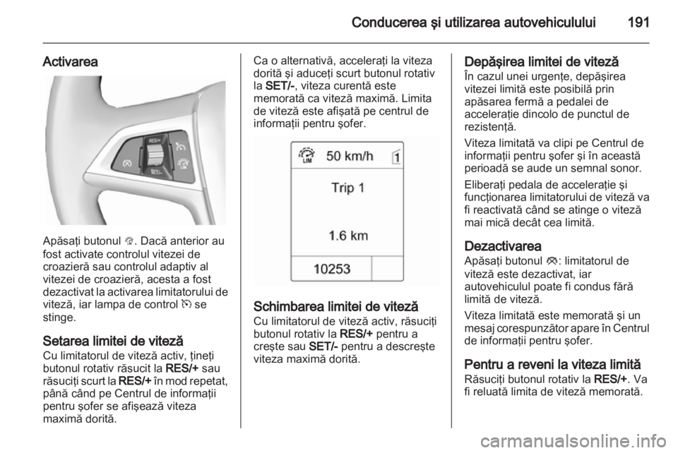 OPEL ZAFIRA TOURER 2013.5  Manual de utilizare (in Romanian) 
