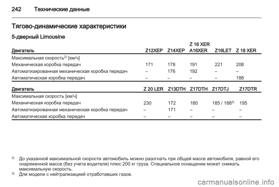 OPEL ASTRA H 2011  Инструкция по эксплуатации (in Russian) 