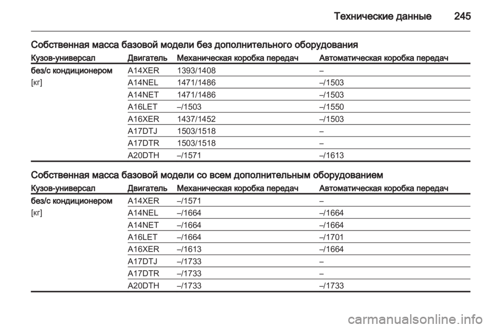 OPEL ASTRA J 2011  Инструкция по эксплуатации (in Russian) 