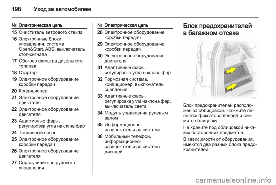 OPEL ZAFIRA 2011  Инструкция по эксплуатации (in Russian) 