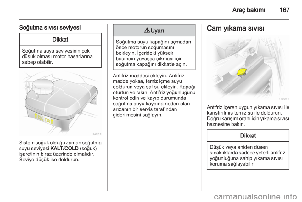 OPEL ZAFIRA 2011  Sürücü El Kitabı (in Turkish) 