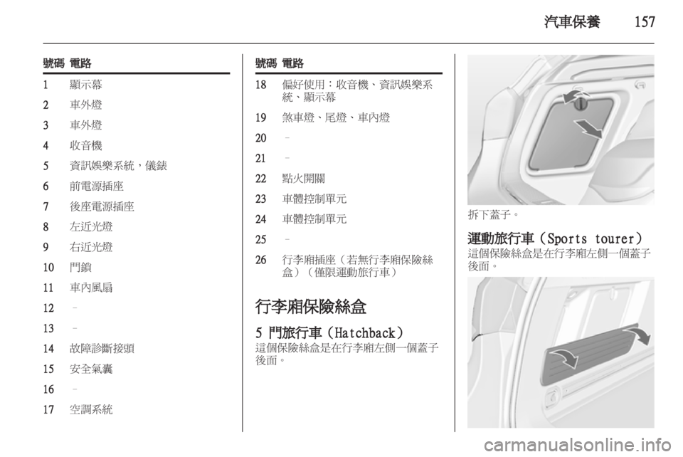OPEL ASTRA J 2011.5  车主手册 (in Chinese) 