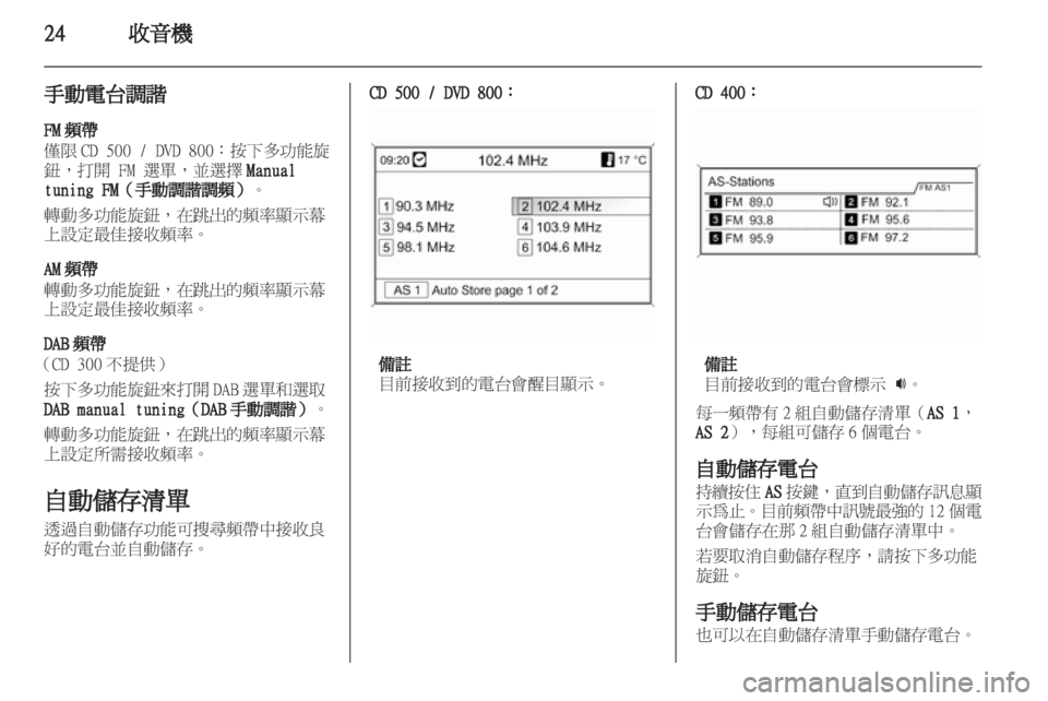 OPEL INSIGNIA 2011  信息娱乐系统 (in Chinese) 