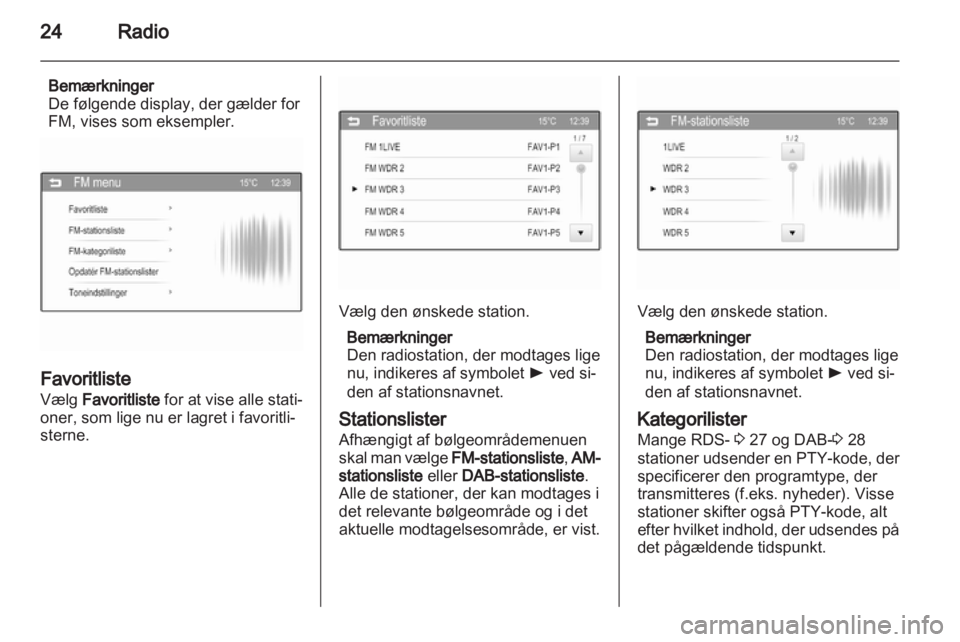 OPEL ADAM 2013.5  Instruktionsbog til Infotainment (in Danish) 