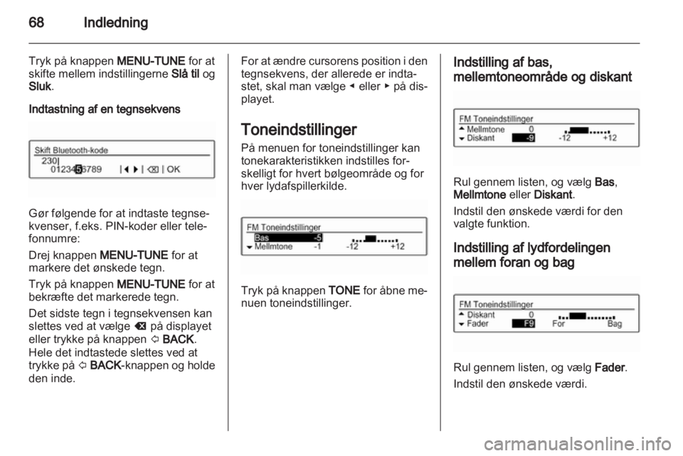 OPEL ADAM 2013.5  Instruktionsbog til Infotainment (in Danish) 