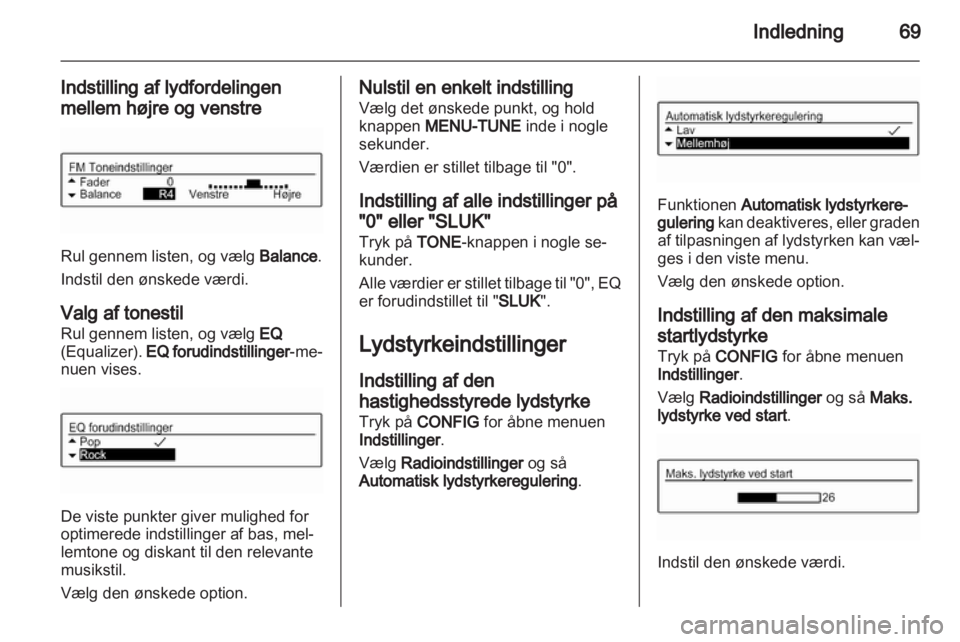OPEL ADAM 2013.5  Instruktionsbog til Infotainment (in Danish) 